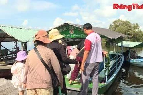Tràm Chim chủ động bảo đảm an toàn cho du khách