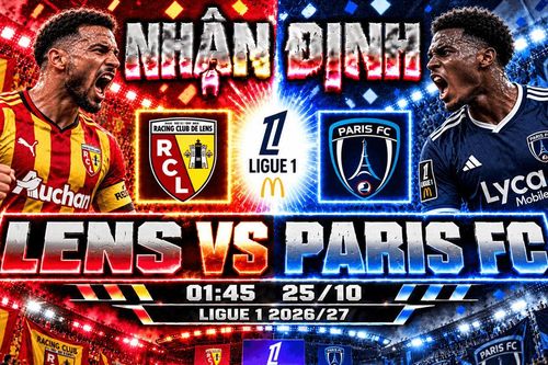 Nhận định bóng đá Lens vs Paris FC: Thauvin đối đầu chân sút 6 bàn Sinayoko