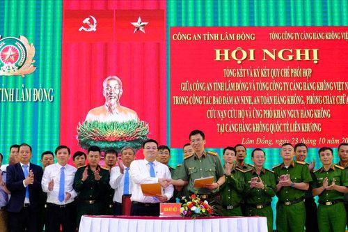 Tăng cường bảo đảm an ninh hàng không tại Liên Khương