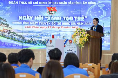 Tuổi trẻ UBND tỉnh Lâm Đồng sôi nổi Ngày hội Sáng tạo trẻ