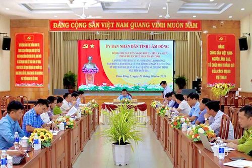 Lâm Đồng thúc tiến độ các nhiệm vụ trọng tâm tại 4 xã vùng Đam Rông