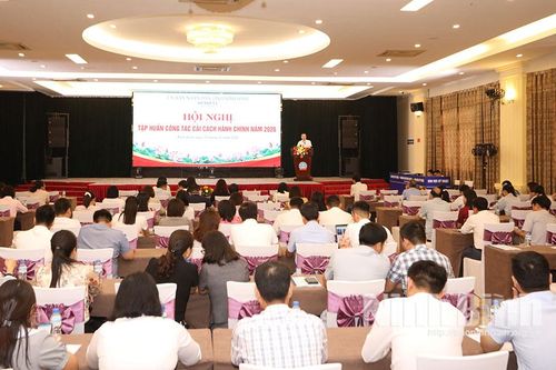 Tập huấn công tác cải cách hành chính năm 2026