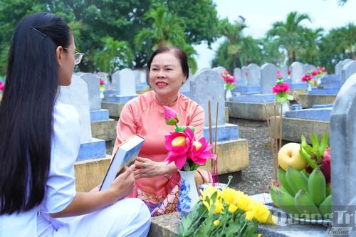 6 năm tình nguyện chăm mộ liệt sĩ