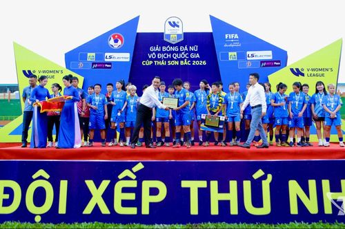 Thái Nguyên T&T giành Huy chương Bạc Giải bóng đá nữ vô địch quốc gia