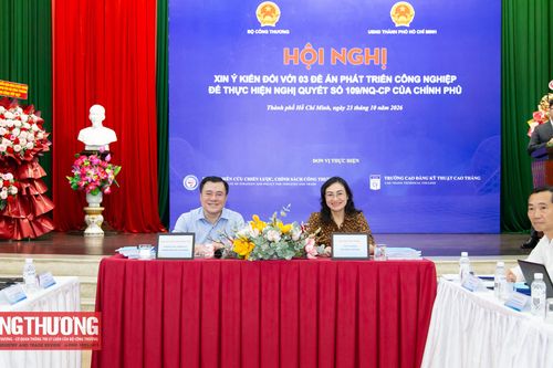 Bộ Công Thương xin ý kiến với 03 đề án phát triển công nghiệp để thực hiện Nghị quyết số 109/NQ-CP của Chính phủ