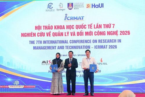 ICRMAT 2026: Kết nối tri thức, thúc đẩy đổi mới công nghệ và hợp tác quốc tế