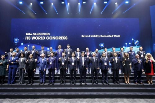 Thứ trưởng Lê Hồng Vinh dự Hội nghị ITS thế giới 2026 tại Hàn Quốc