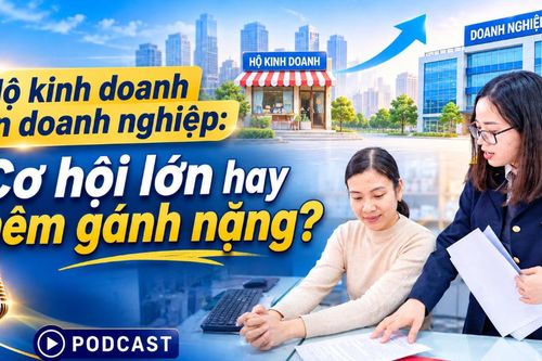 Hộ kinh doanh lên doanh nghiệp: Cơ hội lớn hay thêm gánh nặng?