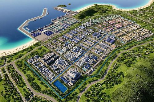 Khu công nghiệp Phù Mỹ giai đoạn 2 có quy mô 384 ha, vốn đầu tư hơn 4.355 tỷ đồng