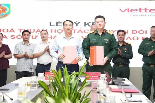 Sở Tư pháp và Viettel Cao Bằng ký kết thỏa thuận hợp tác về chuyển đổi số