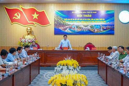 Sắp xếp dân cư ven sông và vùng thiên tai phải gắn với bảo đảm sinh kế