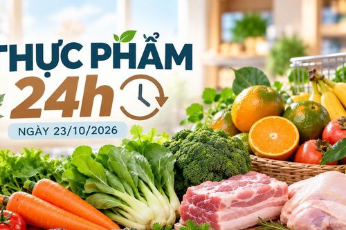 Thực phẩm 24h ngày 23/10: Cam sành giảm 15%, trứng gà từ 19.800 đồng/vỉ