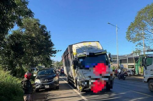 Xe tải tông tử vong người đi bộ trên Quốc lộ 20 ở Lâm Đồng