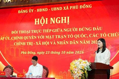 Xã Phù Đổng giải quyết những vấn đề phát sinh ngay từ thôn, khu dân cư