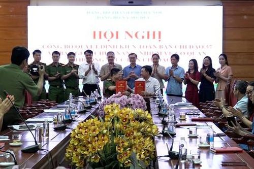 Đảng ủy xã Mỹ Đức kiện toàn Ban Chỉ đạo 57, đẩy mạnh chuyển đổi số