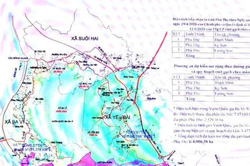 Bình Minh: Triển khai lấy ý kiến nhân dân về điều chỉnh địa giới Hà Nội và Phú Thọ