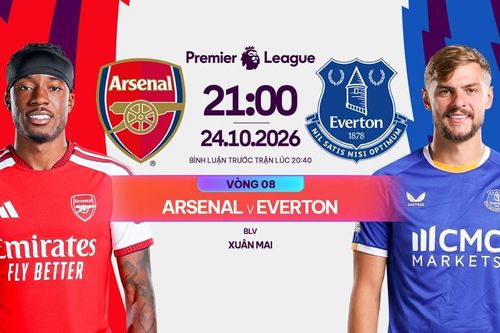 Nhận định trận đấu Arsenal vs Everton, 21h00 ngày 24.10: 'Pháo thủ' vượt khó