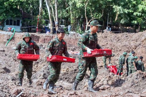 Quy tập thêm hơn 100 bộ hài cốt liệt sĩ tại Công viên Lê Thị Riêng