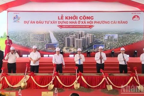 Cần Thơ khởi công dự án nhà ở xã hội gần 3.000 căn hộ