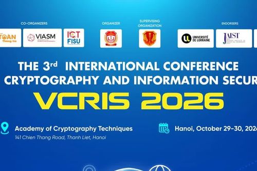 VCRIS 2026: Kết nối nghiên cứu và ứng dụng công nghệ bảo mật