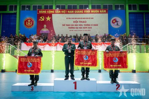 Ngày hội đua tài thể thao của các học viên