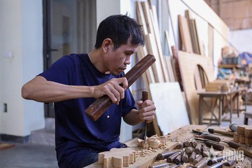 Vẻ đẹp gỗ làng Thượng Mạo