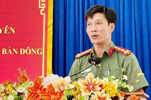 Lãnh đạo Công an TP Đà Nẵng làm việc với Công an phường Điện Bàn Đông