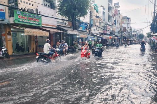 Triều cường trên sông Sài Gòn có thể đạt đỉnh vào ngày 27-10