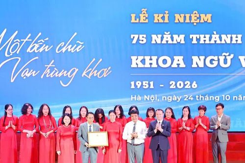 Khoa Ngữ văn, Trường Đại học Sư phạm Hà Nội tổ chức Lễ kỷ niệm 75 năm thành lập