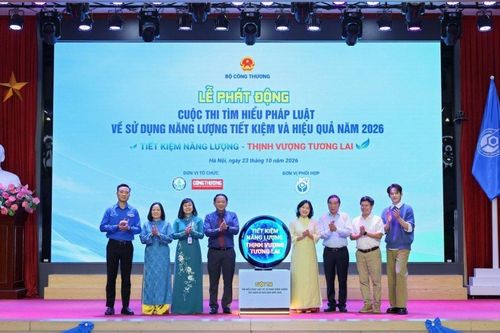 Phát động cuộc thi 'Tìm hiểu pháp luật về sử dụng năng lượng tiết kiệm và hiệu quả' năm 2026
