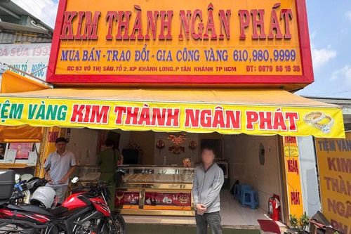 Bắt giữ đối tượng dùng dao cướp tiệm vàng sau 40 phút truy xét