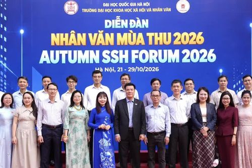 Lần đầu tiên tổ chức diễn đàn Nhân văn Mùa thu Hà Nội 2026 quy tụ 1.300 học gỉa