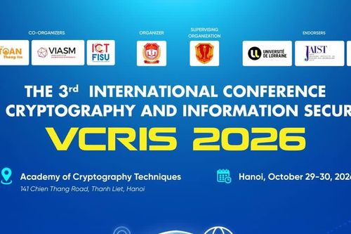 VCRIS 2026: Kết nối nghiên cứu quốc tế, thúc đẩy công nghệ bảo mật