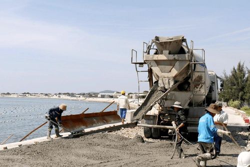 Kè biển hơn 195 tỷ đồng ở Lâm Đồng vướng 385m mặt bằng