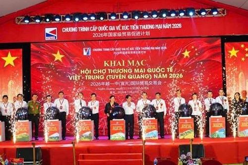 Khai mạc Hội chợ Thương mại quốc tế Việt - Trung năm 2026