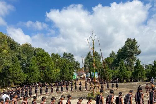 Làng Dun De giành giải nhất Liên hoan Văn hóa cồng chiêng xã Ia Grai