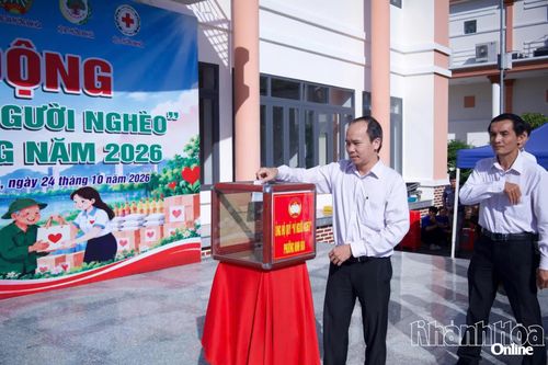Phường Ninh Hòa phát động Tháng cao điểm “Vì người nghèo”