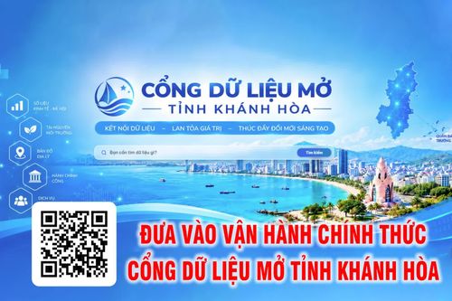 Đưa vào vận hành chính thức Cổng dữ liệu mở tỉnh Khánh Hòa