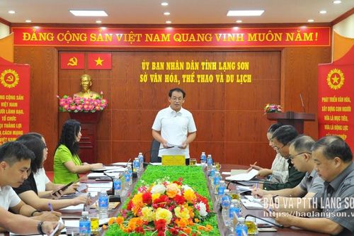 Họp xây dựng dự thảo Đề án kỷ niệm 600 năm Chiến thắng Chi Lăng - Xương Giang