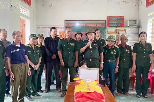Lào Cai: Đưa 4 hài cốt liệt sĩ đang an táng tại tỉnh Quảng trị về quê hương