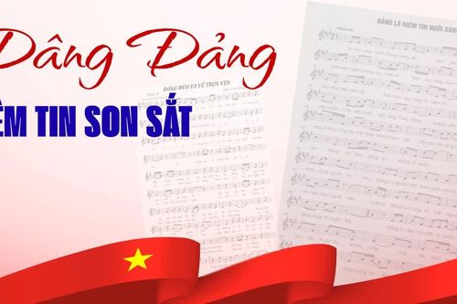 Dâng Đảng niềm tin son sắt