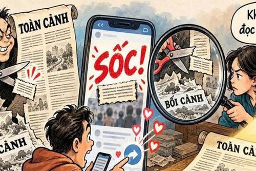 Ngòi bút và con mắt người đọc trước thủ đoạn 'lấy hiện tượng thay bản chất'