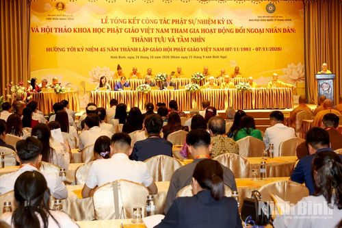 Hội thảo khoa học “Phật giáo Việt Nam tham gia hoạt động đối ngoại nhân dân: Thành tựu và tầm nhìn”