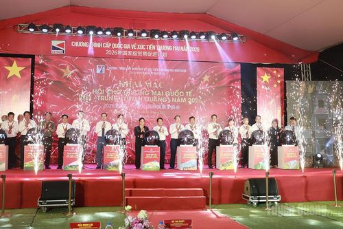 Khai mạc Hội chợ Thương mại Quốc tế Việt - Trung (Tuyên Quang) năm 2026