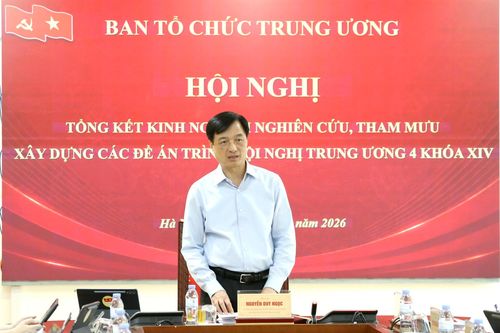 “Đổi mới tư duy, nâng tầm nội dung, đột phá giải pháp” tham mưu các nghị quyết chiến lược về Xây dựng Đảng