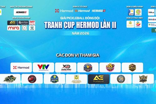 Khởi tranh Pickleball Hermod lần thứ 2