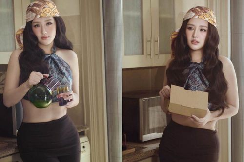 Mỹ nhân từng đăng quang Hoa hậu Việt Nam ở tuổi 18, nay U40 vẫn đẹp quyến rũ, khoảnh khắc vào bếp cũng hút mắt