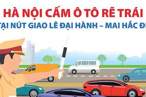 Hà Nội điều chỉnh giao thông tại nút giao Lê Đại Hành - Mai Hắc Đế
