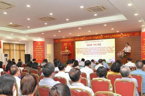 Phường Phúc Lợi: Lấy ý kiến người dân để đánh giá cán bộ