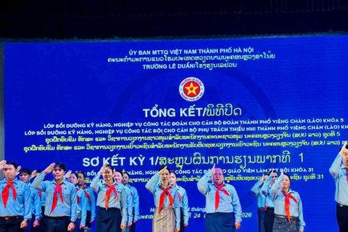 Nâng cao kỹ năng, nghiệp vụ công tác cho cán bộ Thành đoàn Viêng Chăn (Lào)